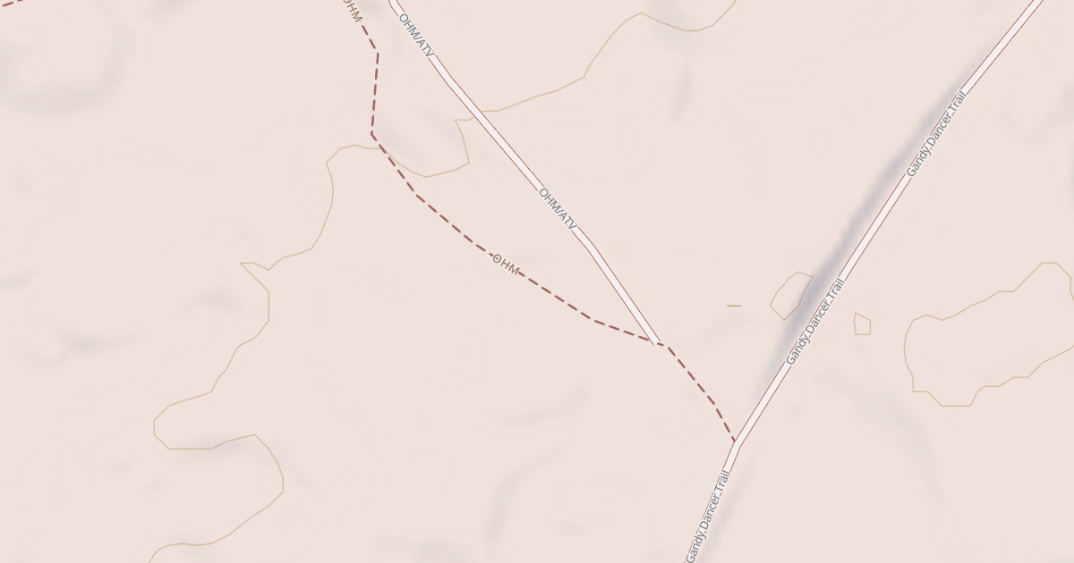 Map preview of Straight Arrows Trail