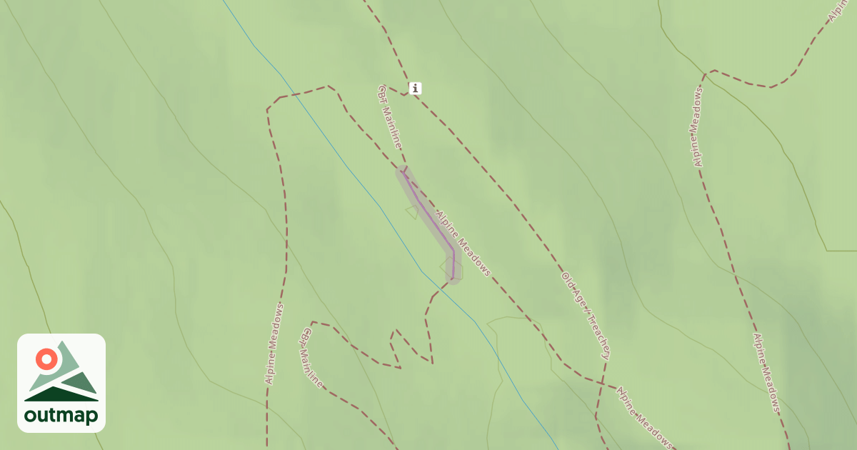 Map of CBT Mainline