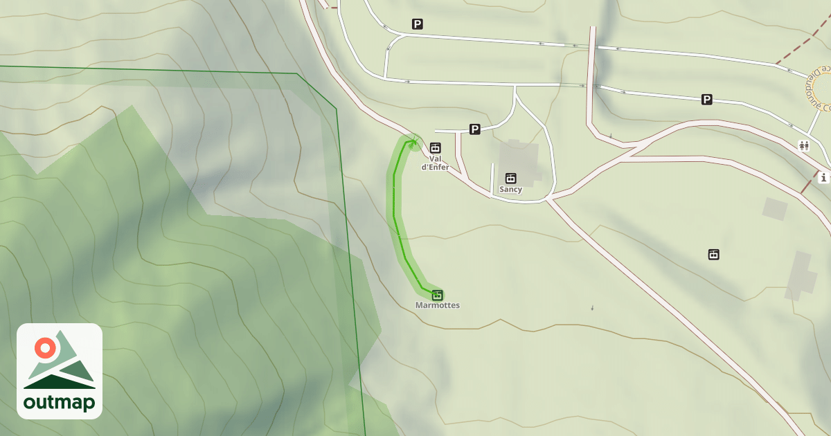 Map of Myrtilles