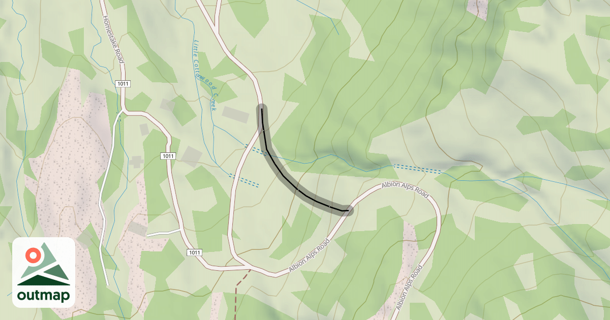 Map of Vicky's