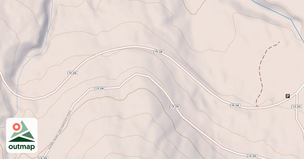 Map of ALPINE TUNNEL 4WD