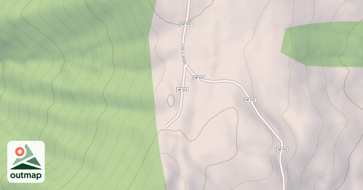 Map of EASY SPUR