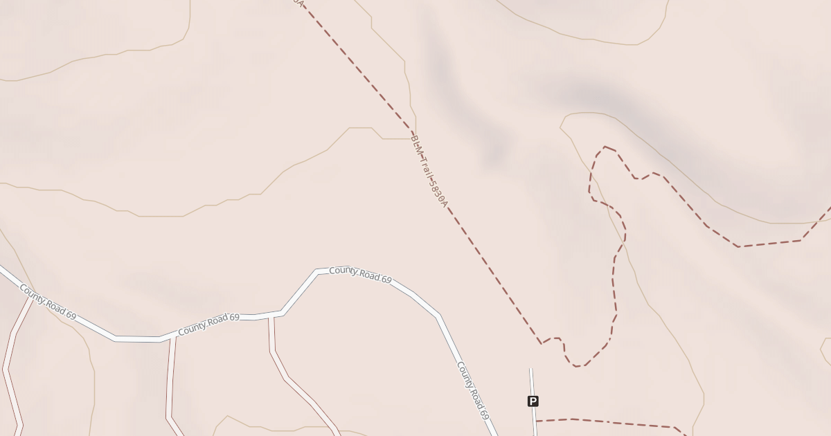Map preview of BLM National GTLF Public Motorized Trails 6b241eb9-b4fa-4229-a299-270039c174a4