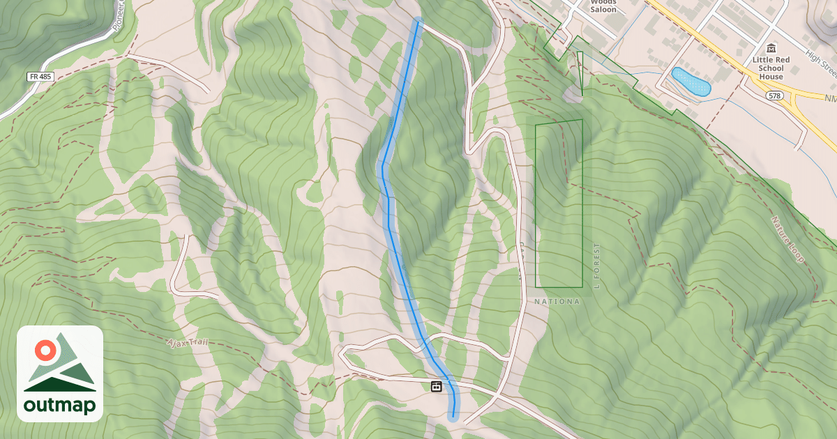 Map of Down Town