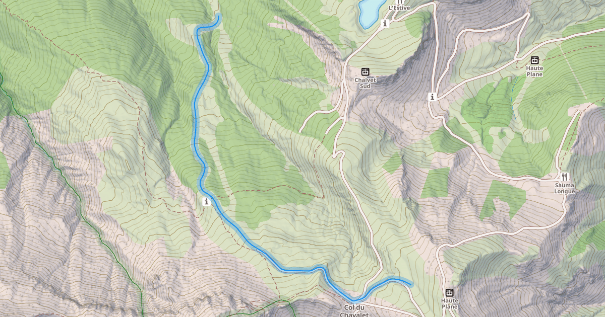 Map preview of Riounet