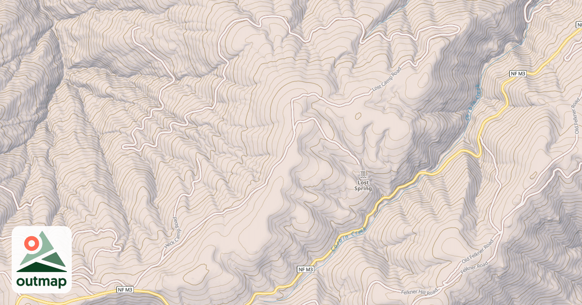 Map of LOST CAMP