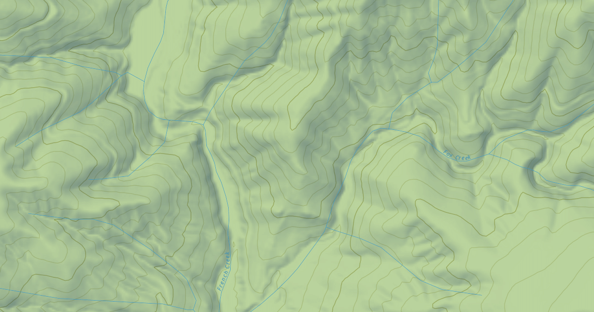 Map preview of DREW