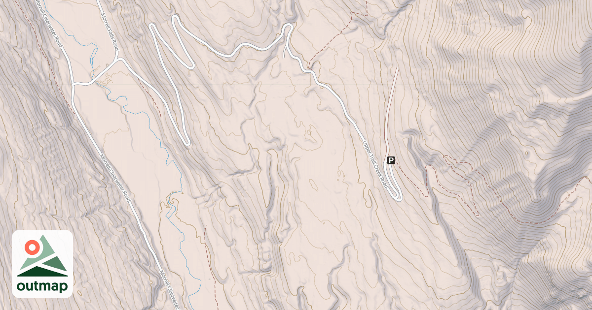 Map of Pyramid Pass