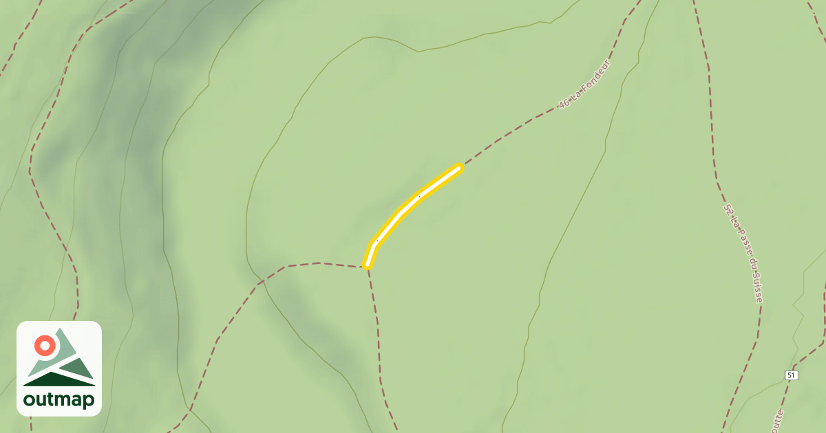 Map of 46 La Fondeur