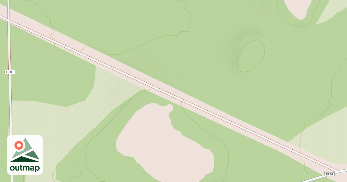 Map of USFS Motor Vehicle Use Map Roads {6C408D0D-96B5-4A87-8D16-60407FDAA415}