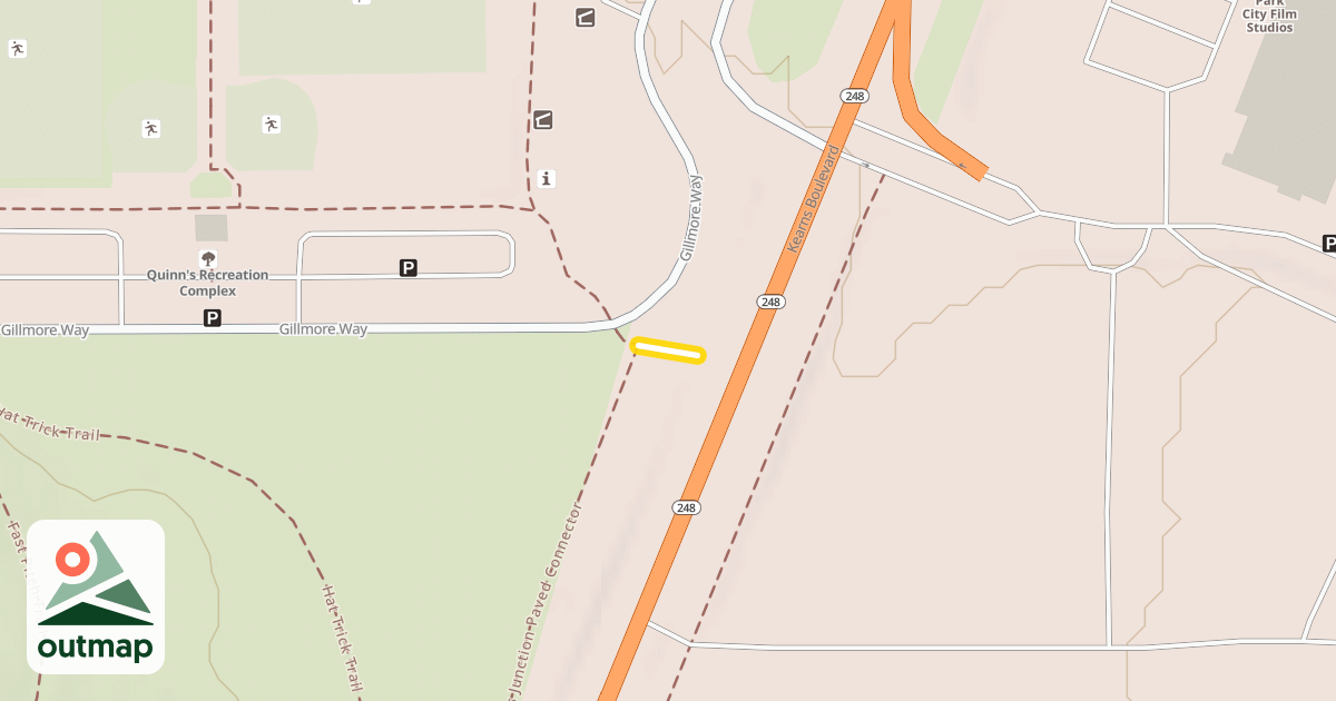 Map of Quinns Junction Paved Connector