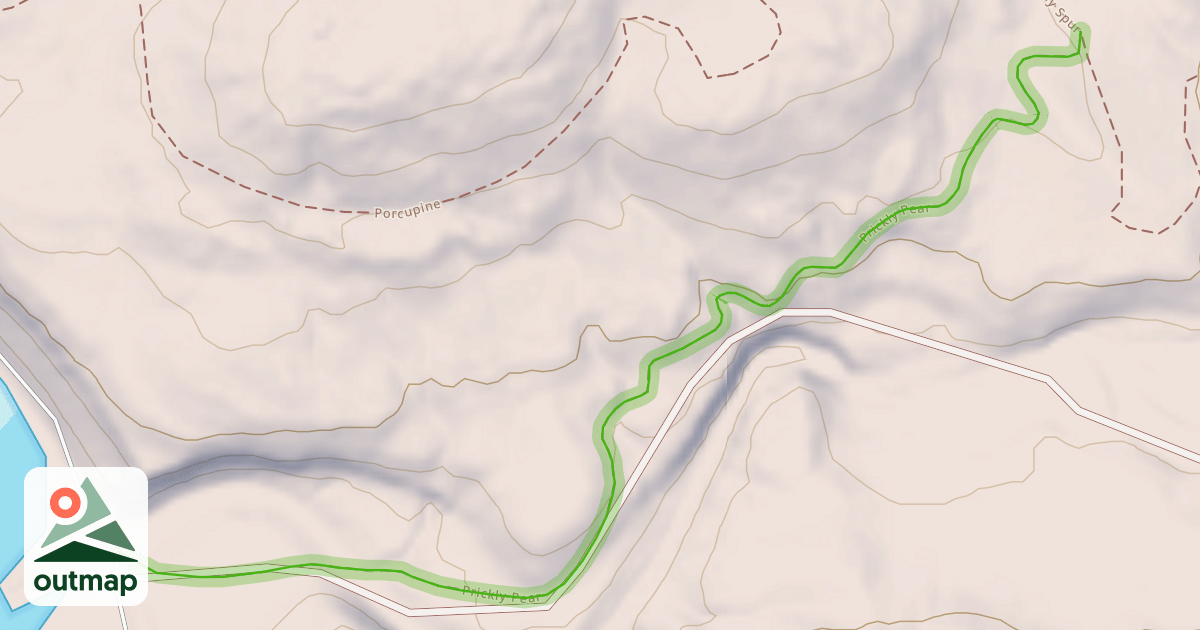 Map of Prickly Pear
