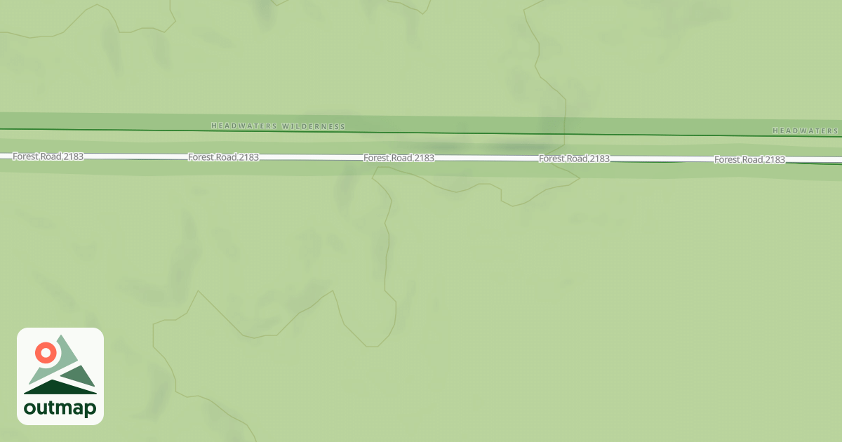 Map of FR 2183D