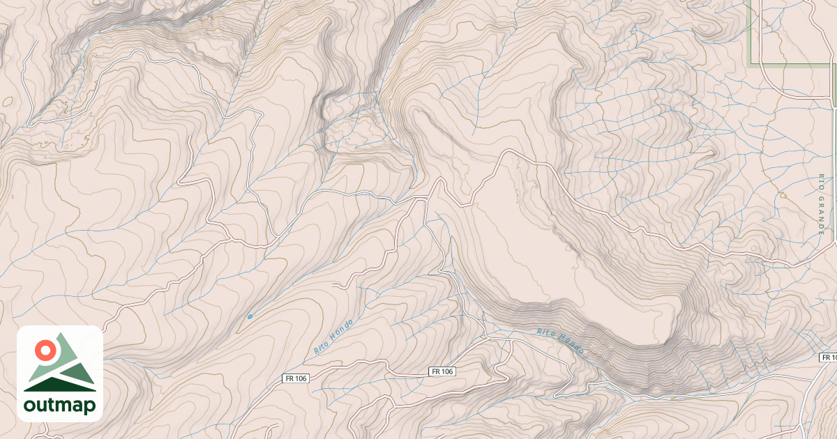 Map of MASSEY GULCH