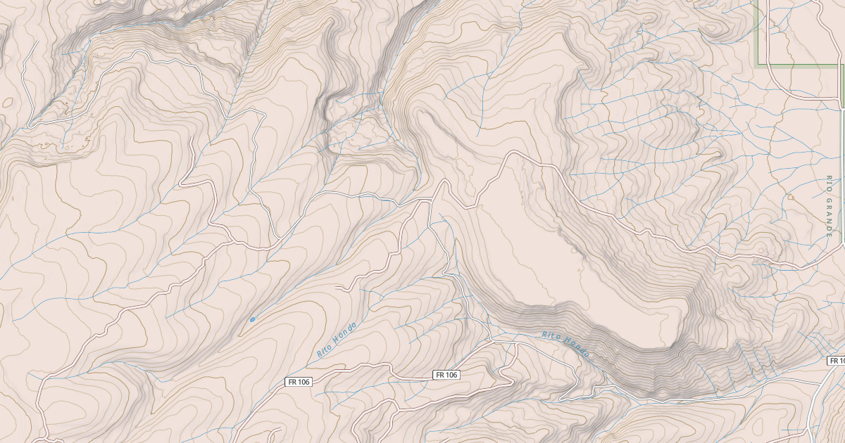 Map preview of MASSEY GULCH