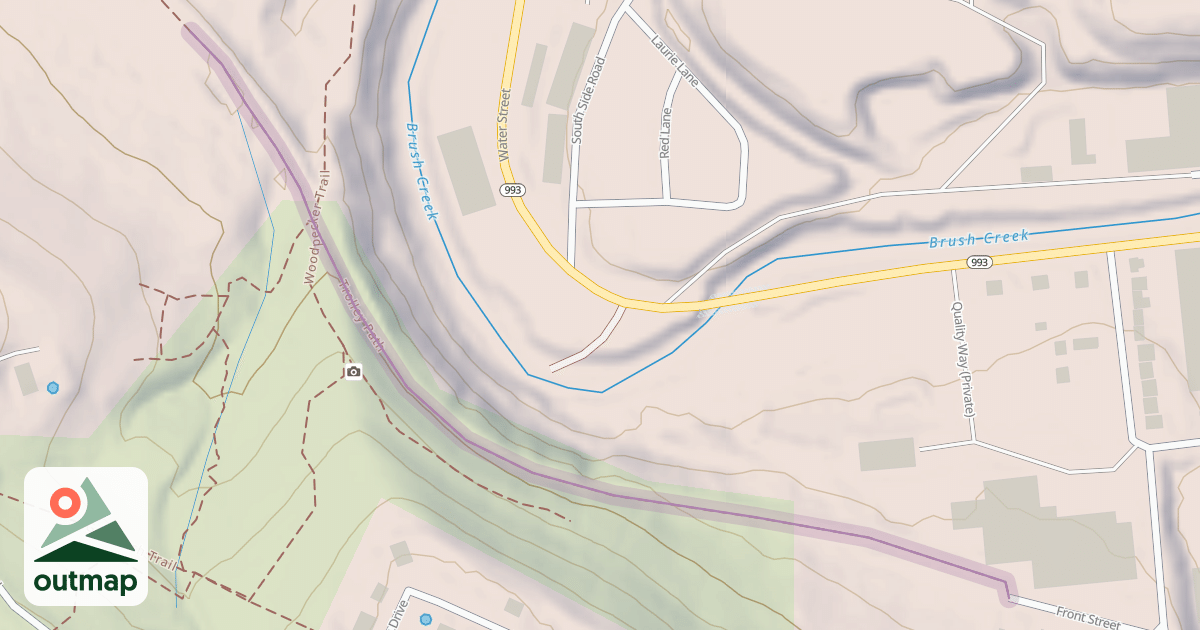 Map of Trolley Path