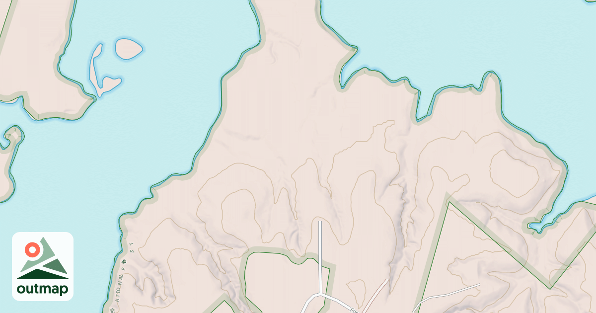 Map of USFS National Forest System Roads {308039D9-C87C-4AE1-B102-86121DD6F4B3}