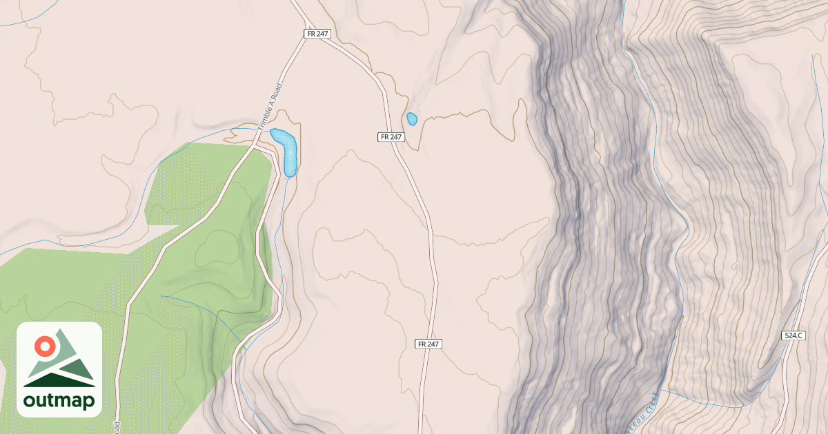 Map of EAST LAKE