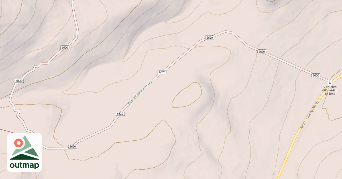 Map of Public Grove Atv
