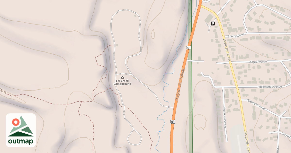 Map of EEL CR C.G.