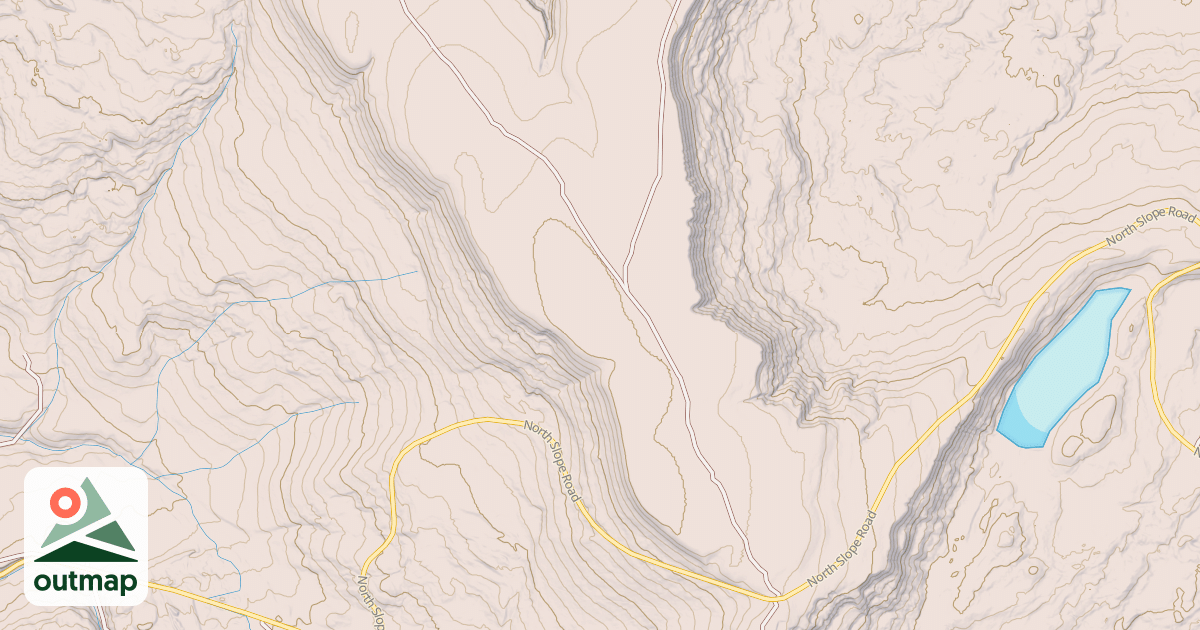 Map of ELIZABETH MOUNTAIN