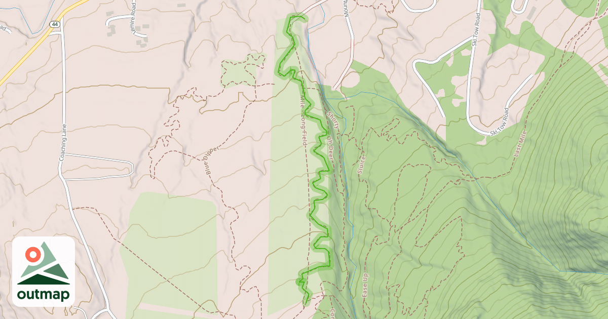Map of Hay Ride