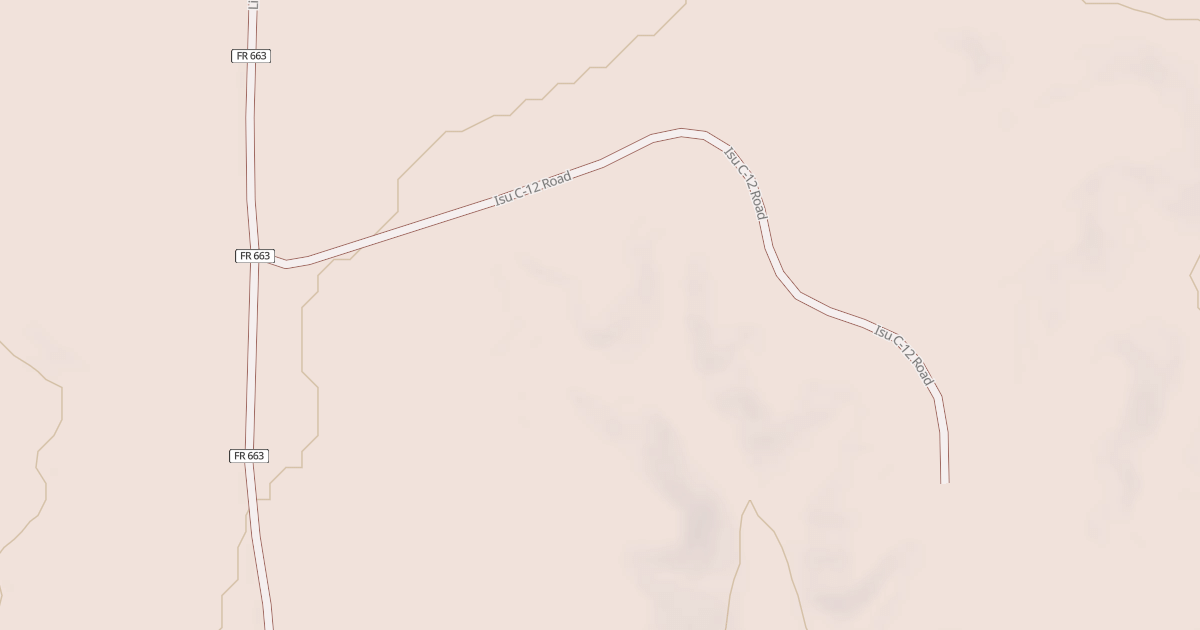 Map preview of ISU C-12