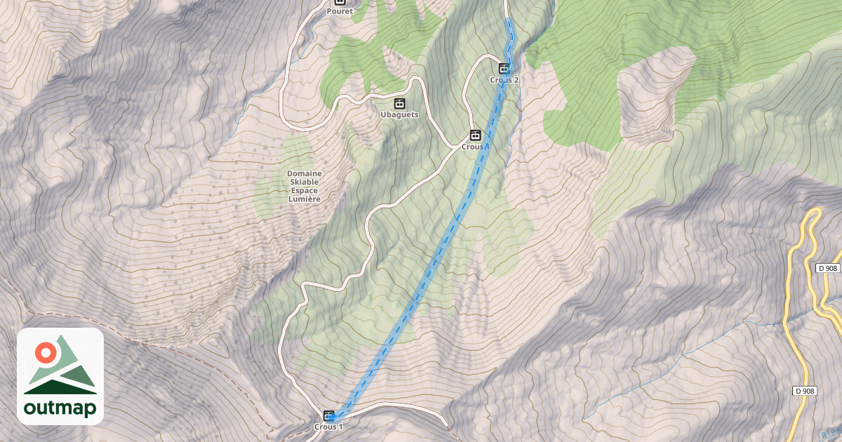Map of Aigle
