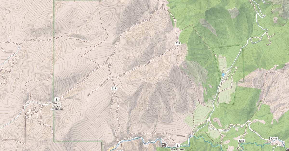 Map preview of THORNE SPRING