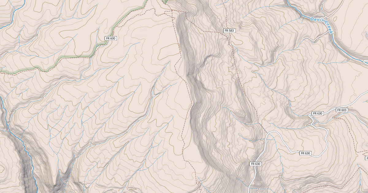 Map preview of MIDDLE MOUNTAIN