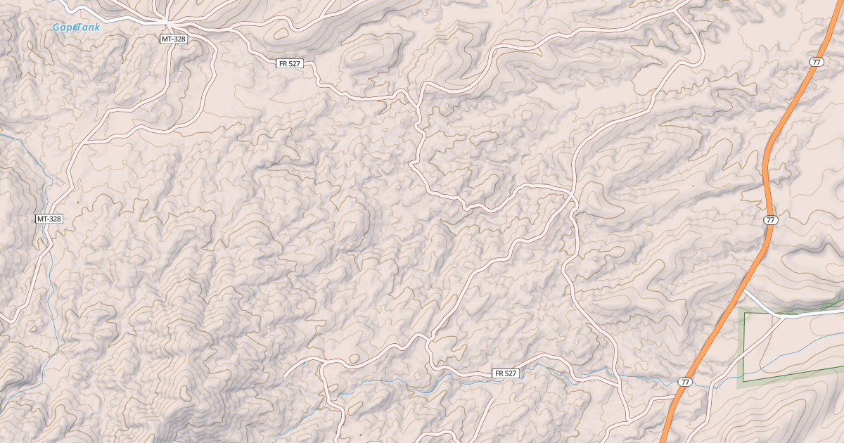 Map preview of GRANTHAM