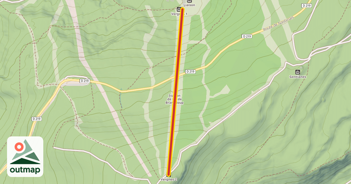 Map of Vergnes 2