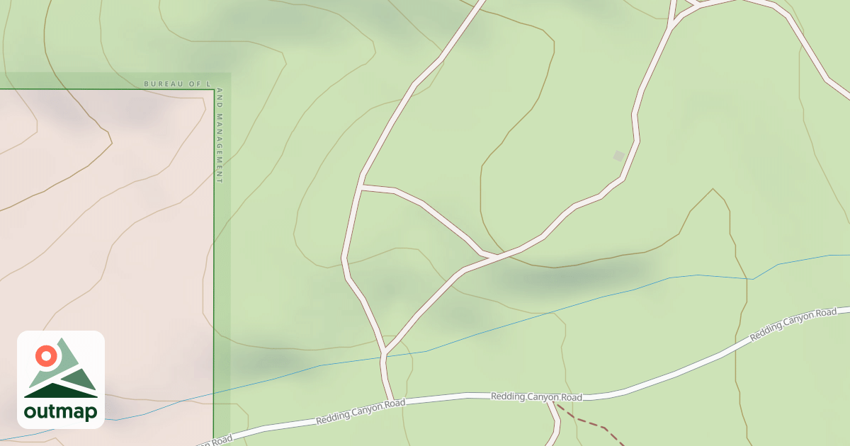 Map of BLM National GTLF Public Motorized Roads 1ddf2bb7-1095-43ae-8f42-24859f423068