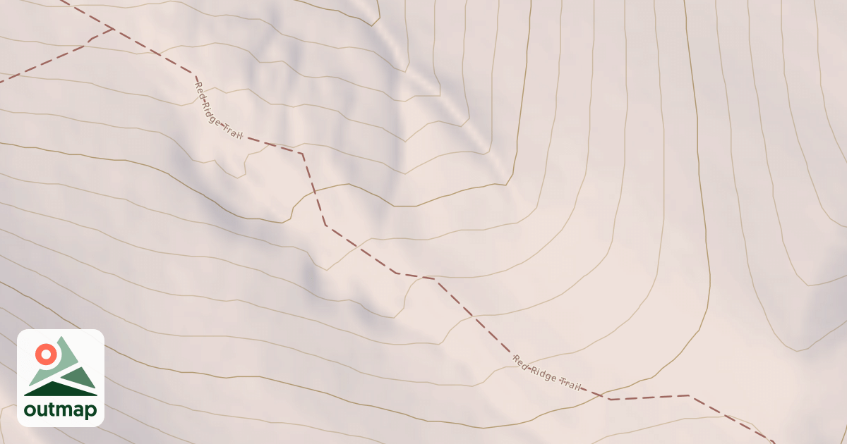 Map of Red Ridge