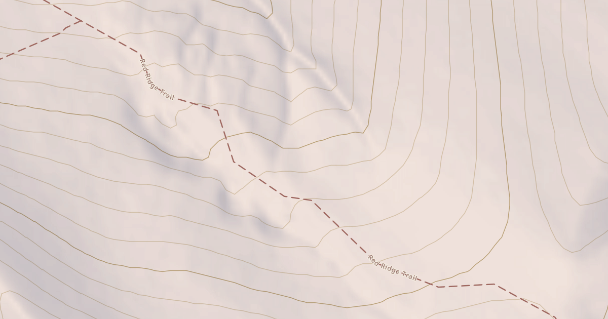 Map preview of Red Ridge