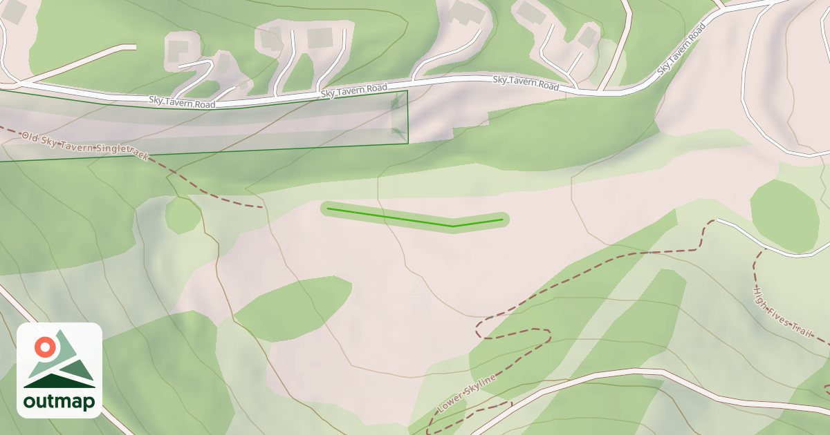 Map of Lower Cascade