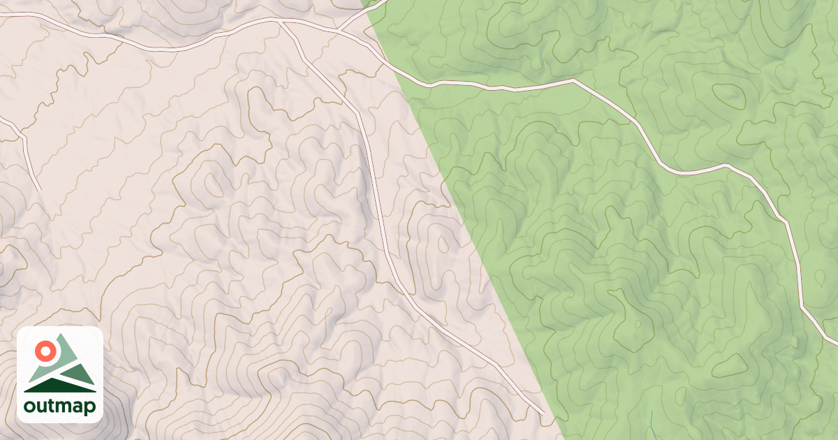 Map of SHORT SPUR