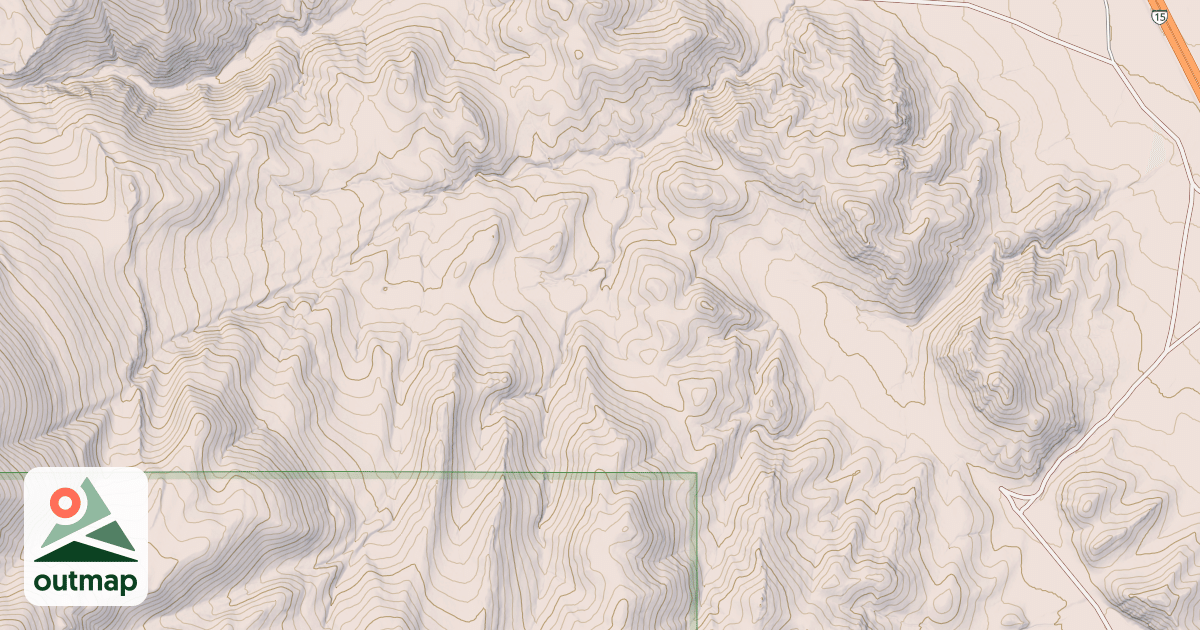 Map of BLM National GTLF Public Motorized Roads 6128be0c-05d3-466e-9d7e-c53aa643be47