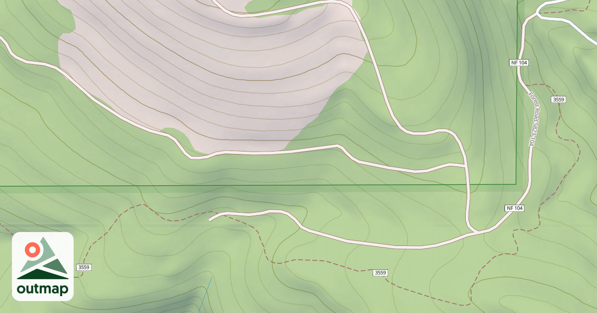 Map of GUISTINA LAND  ACCESS