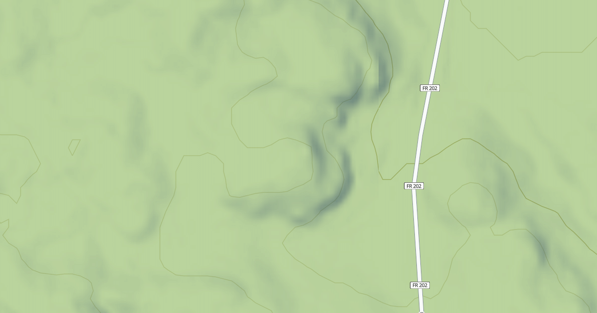 Map preview of FR 202H