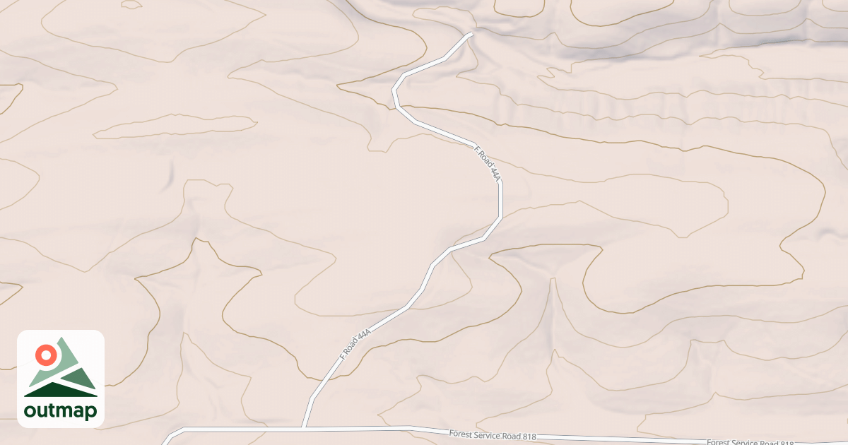 Map of CALLAHAN KNOB