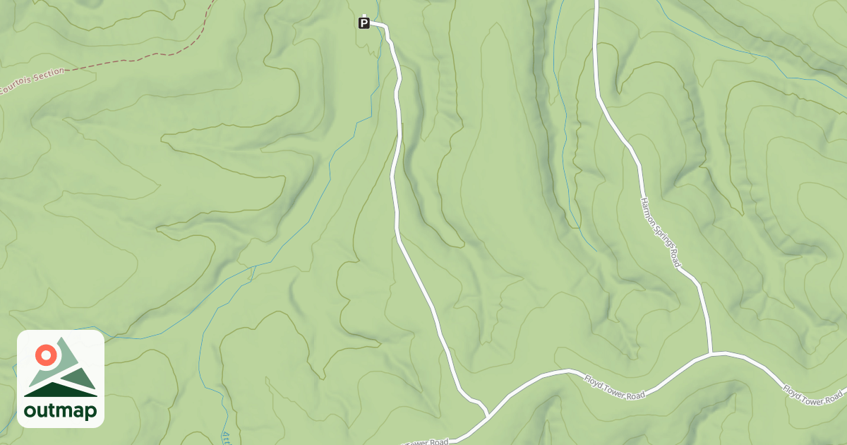Map of LITTLE BRAZIL