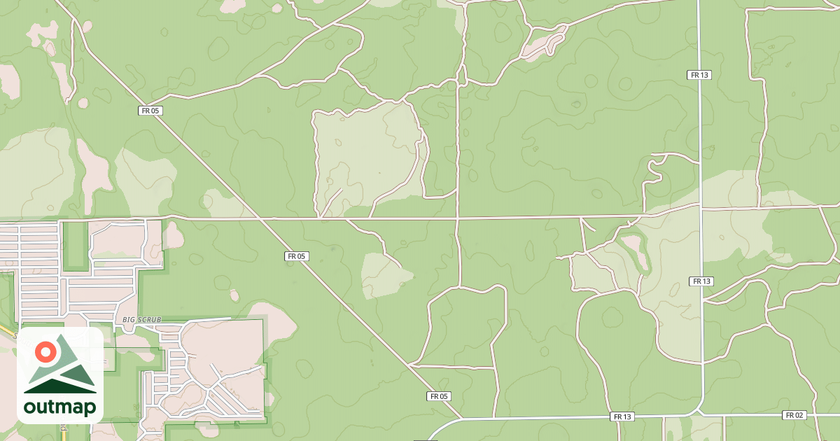 Map of USFS Motor Vehicle Use Map Roads {2F3AB3D1-2F85-4F2E-A71A-14D5BD8A19DD}