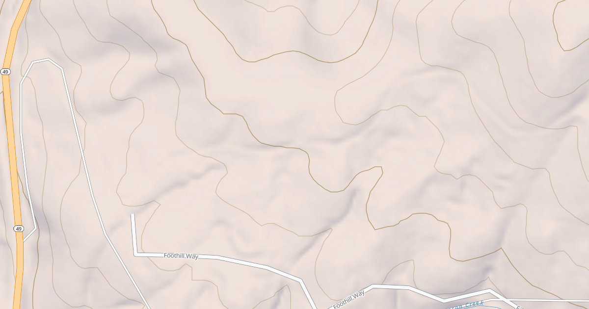 Map preview of WILLIAMSON CREEK