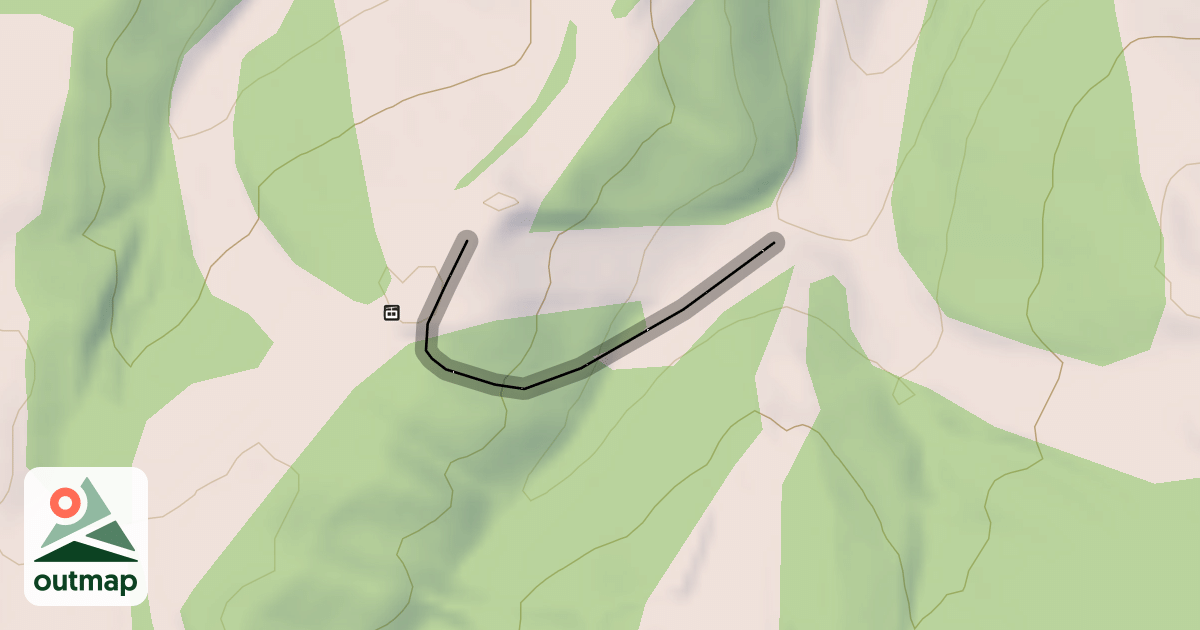 Map of Cedar Fork