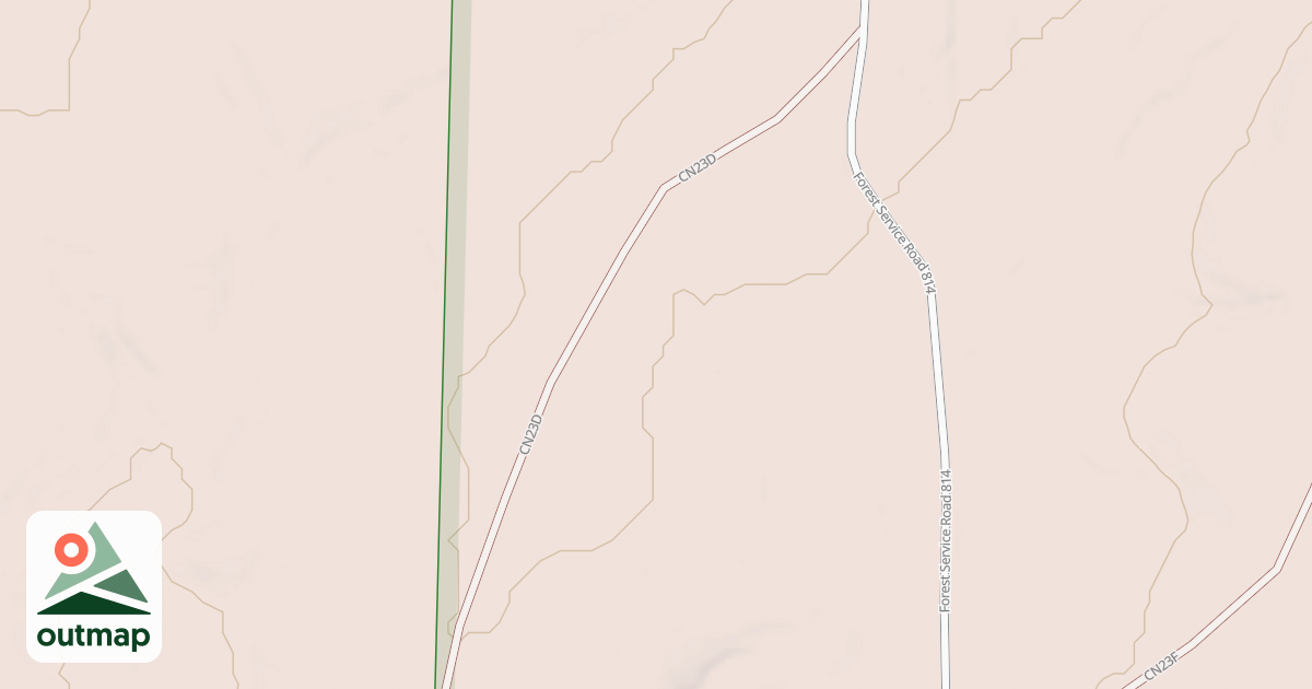 Map of USFS National Forest System Roads {A01C0F0D-D716-4C11-A2B1-9060034847A5}