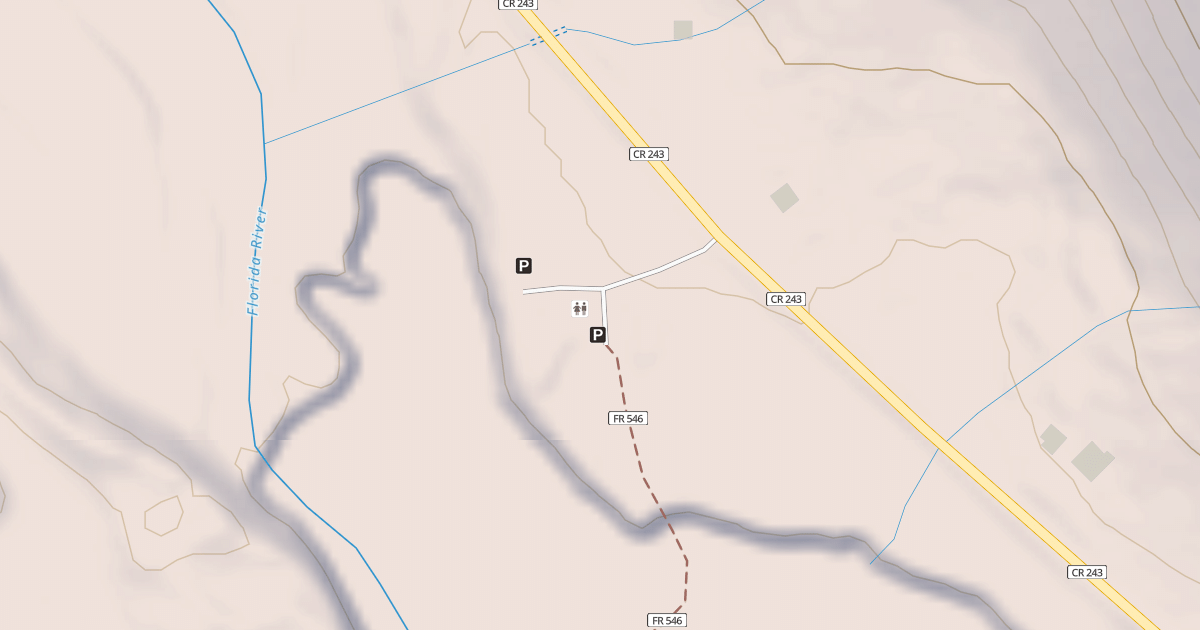 Map preview of LEMON DAY USE AREA A1