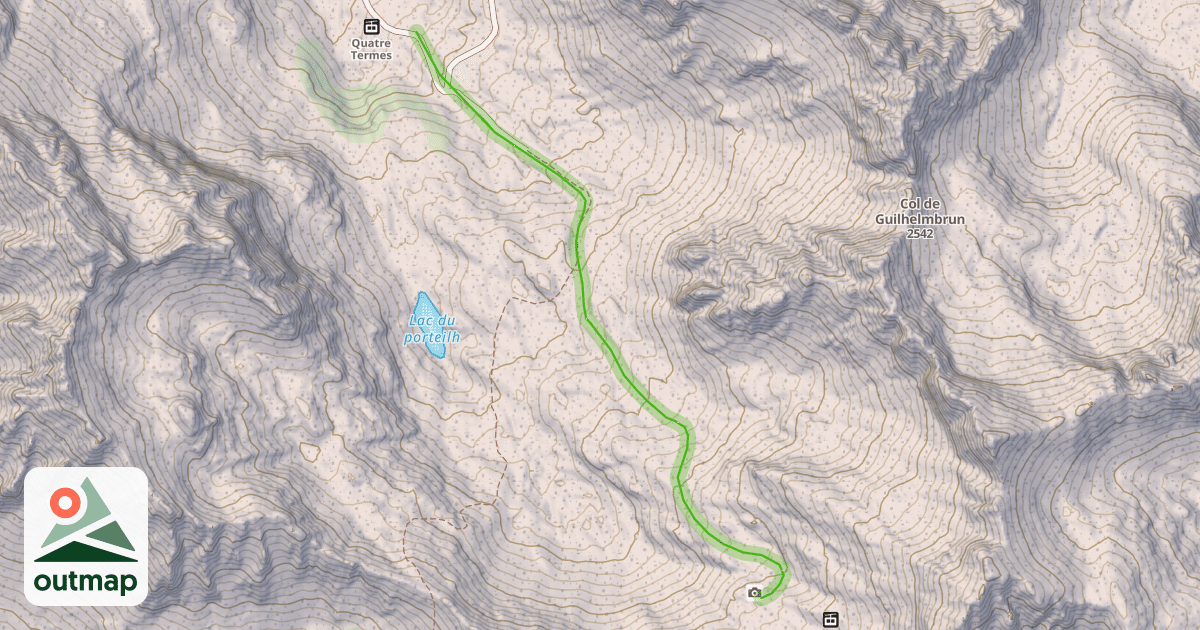 Map of 4 termes