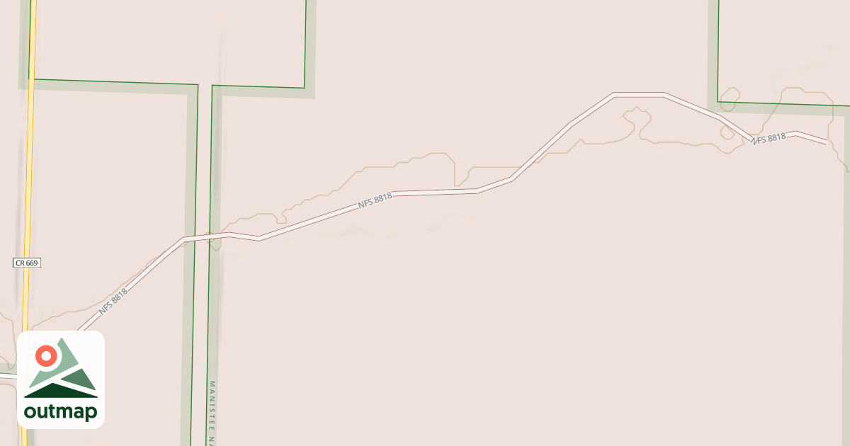 Map of 8818