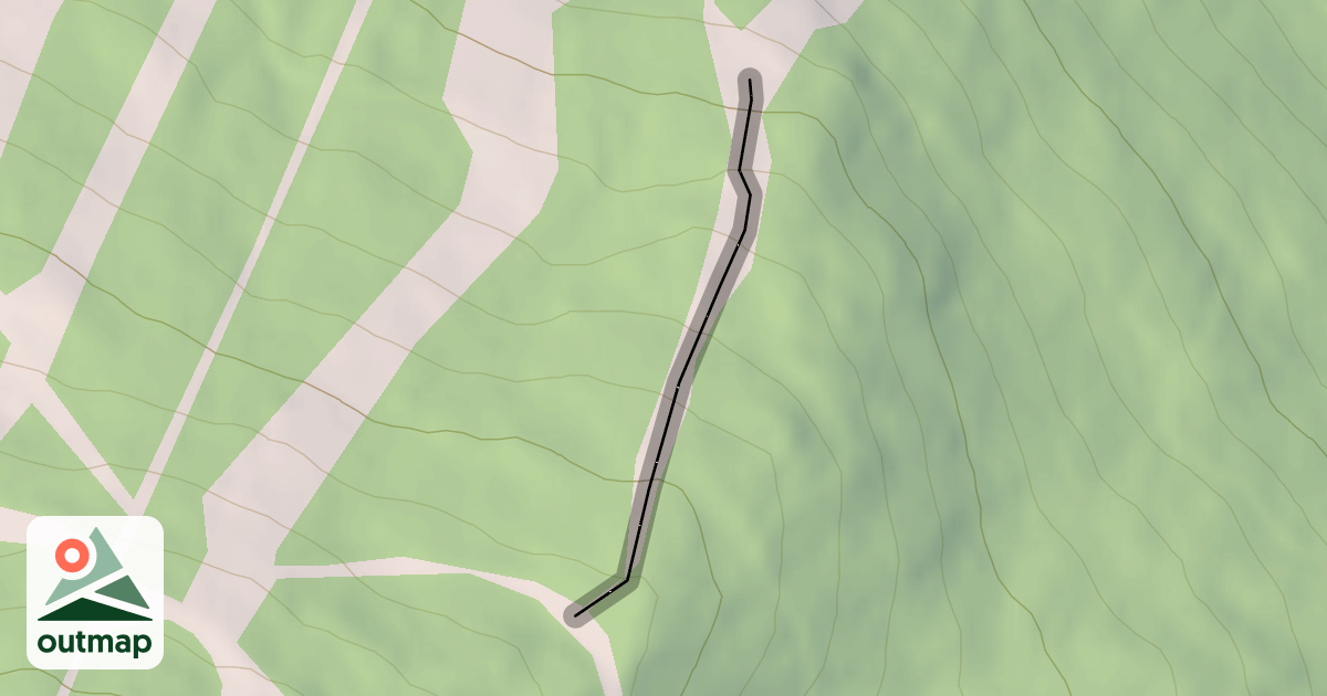 Map of Upper Rocky's Run